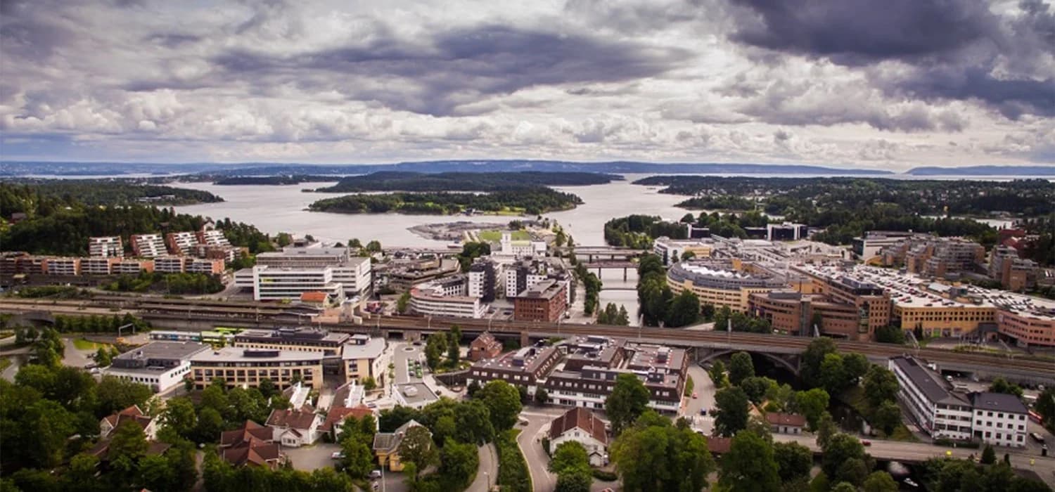 Østlandet - bybildet