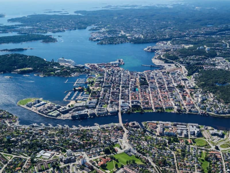 Sørlandet - bybildet